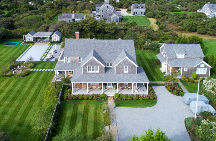 Exteriors of Nantucket Homes Designed by Architect Chip Webster